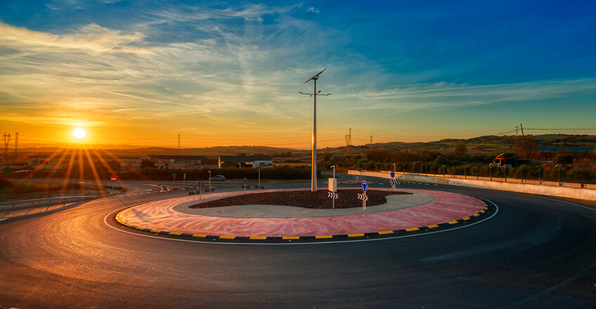 "Alumbrado solar"