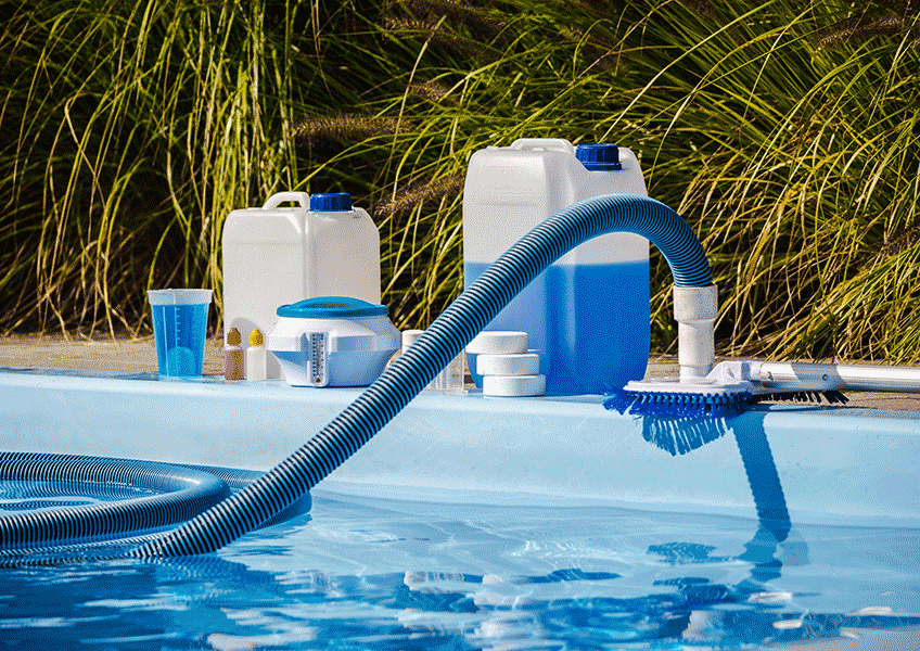 elementos mantenimiento piscina
