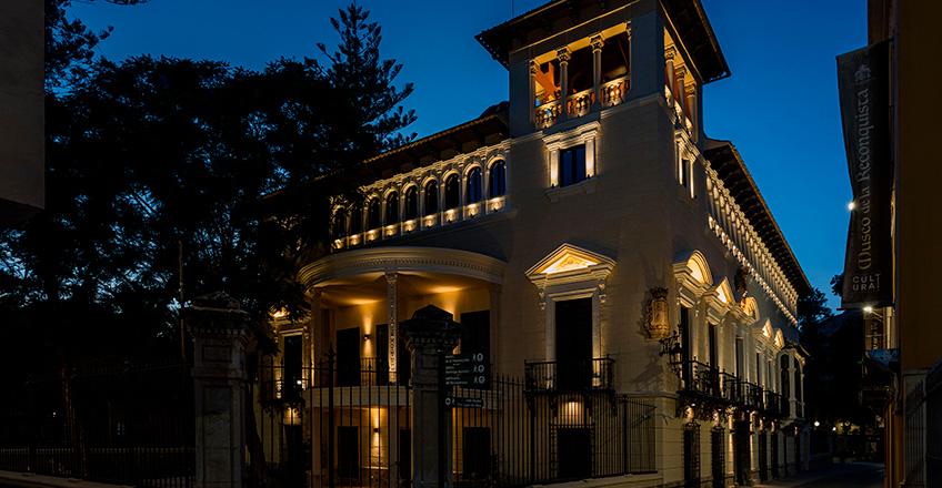 Iluminación Palacio Rubalcava de Orihuela.