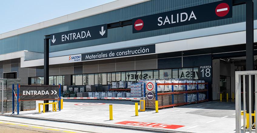 El pasado 26 de mayo tuvo lugar en Zaragoza la inauguración del nuevo almacén de materiales de construcción, con este, el Grupo Saltoki, cuenta con 15 en toda España.
