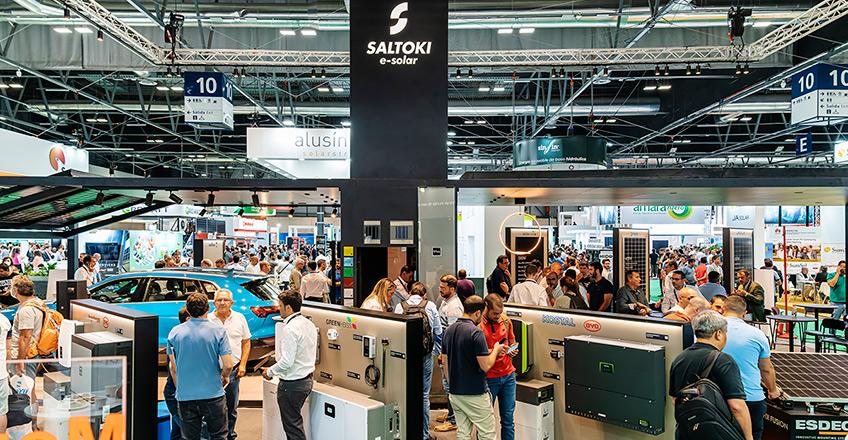 Stand de Saltoki e-solar en Genera.