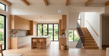 rounded grille living room